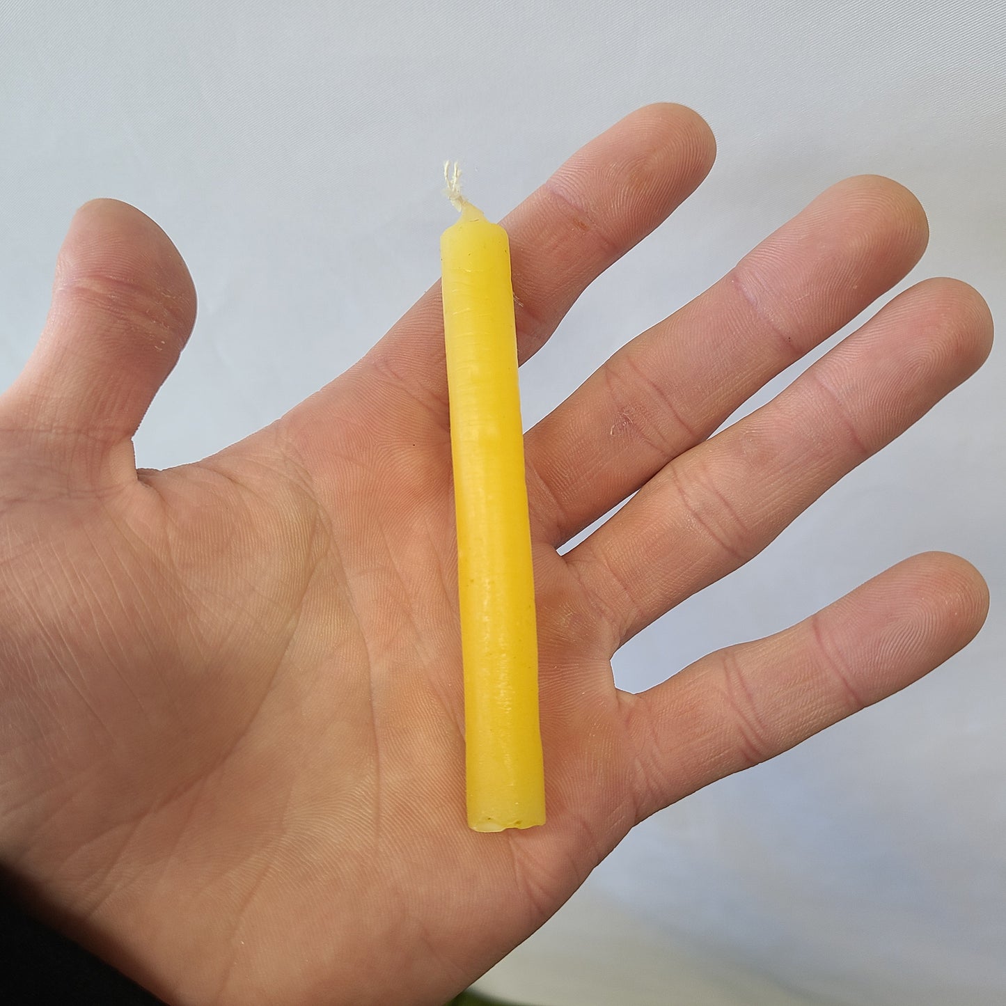 4” Yellow candle