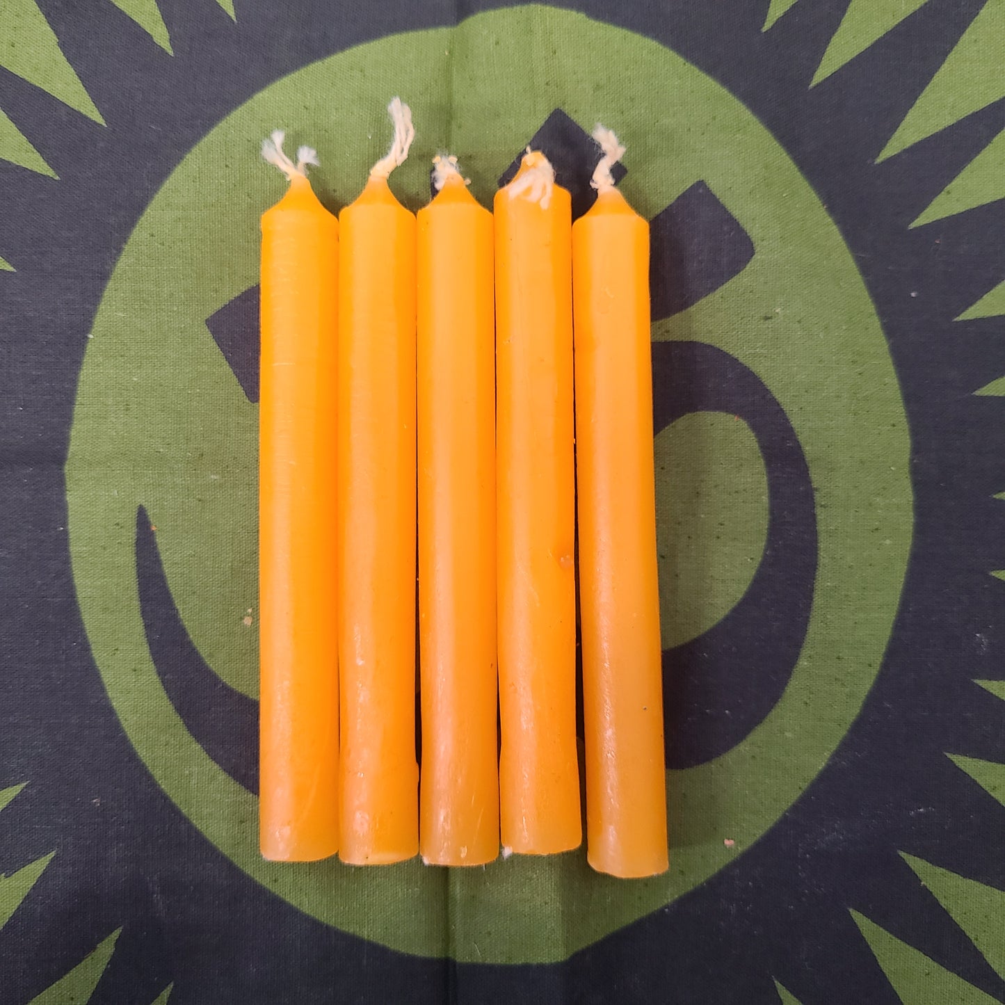 4” Orange candle
