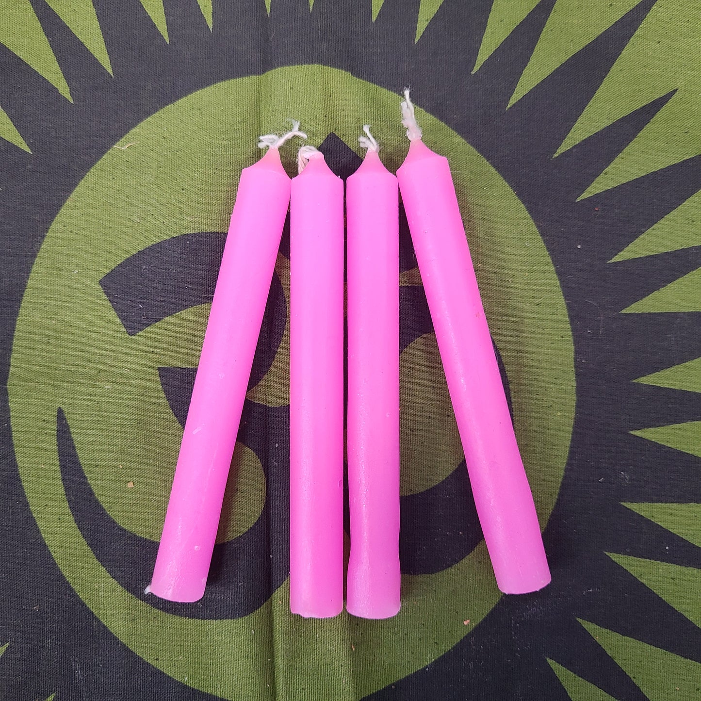 4” Pink candle