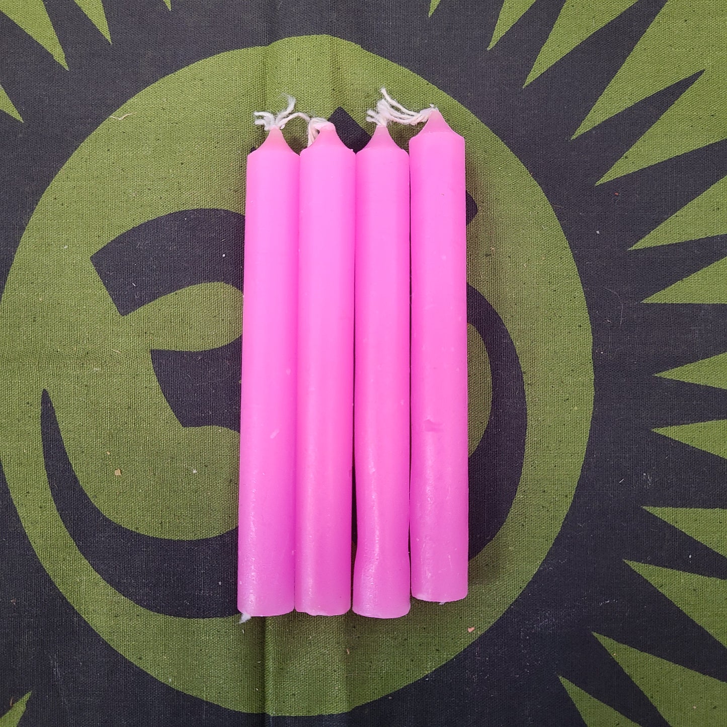 4” Pink candle