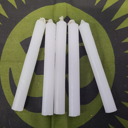 4” White candle