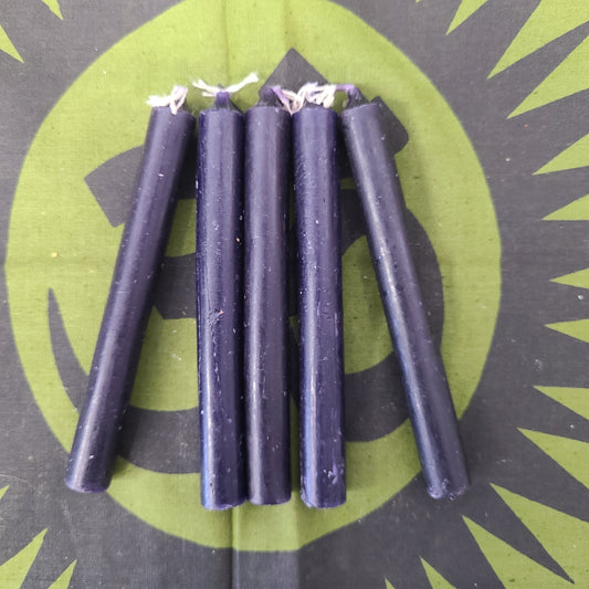 4” Black candle