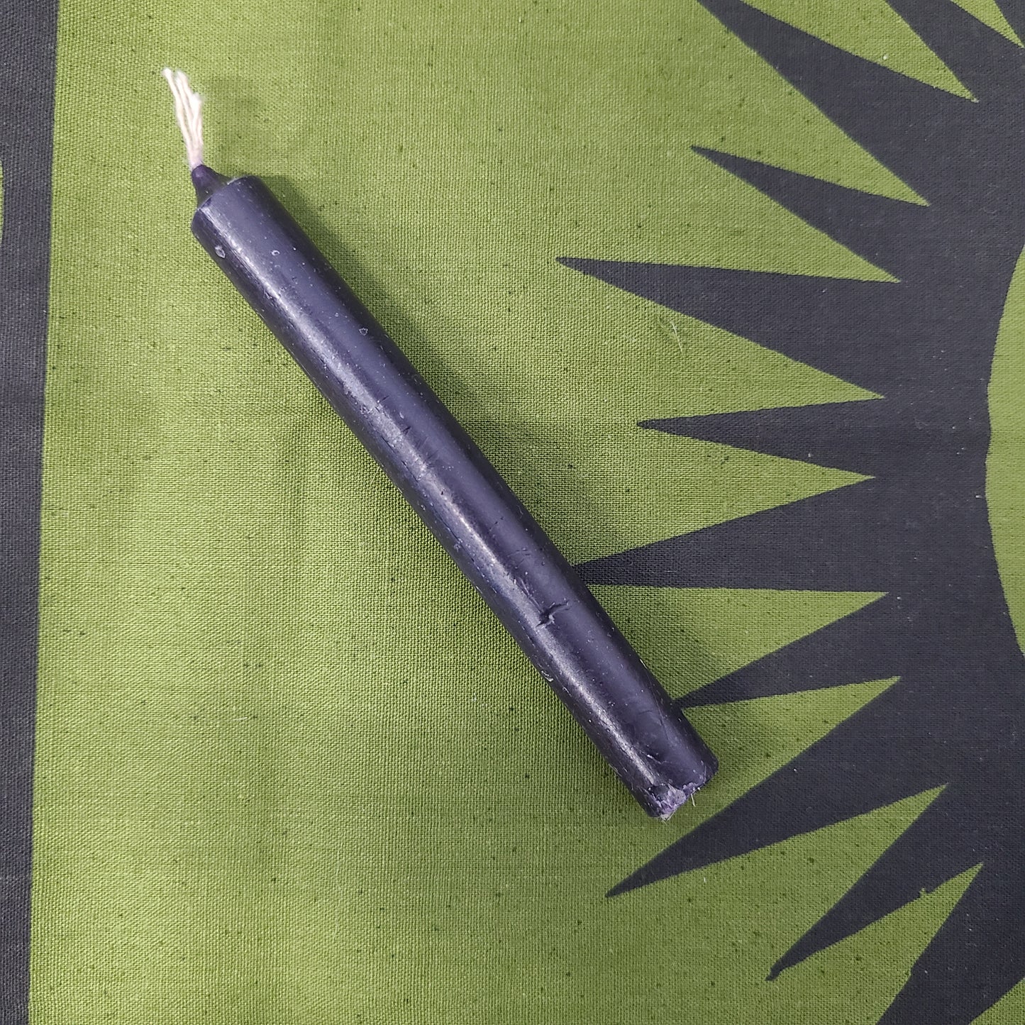 4” Black candle