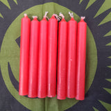4” Red candle