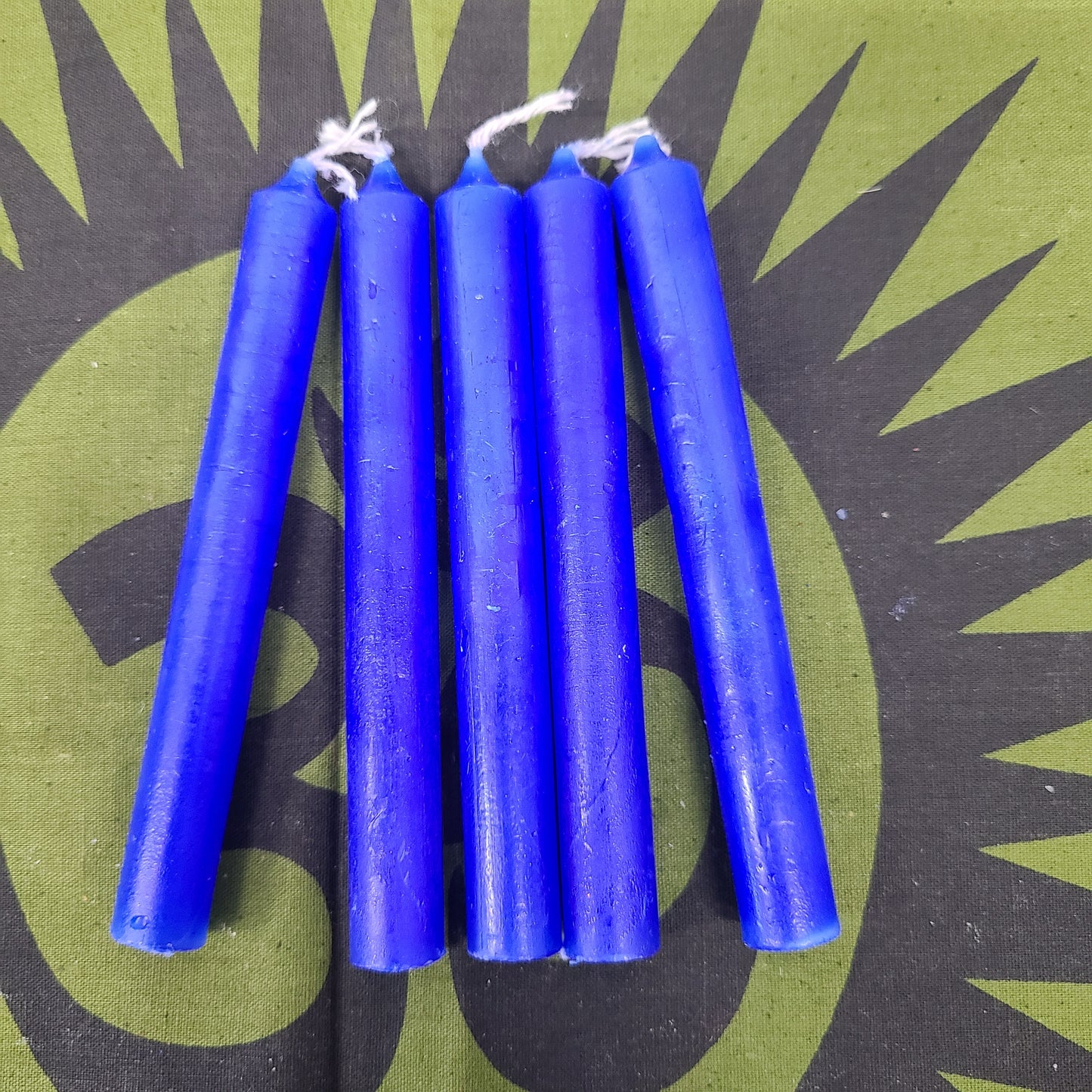 4” Blue candle