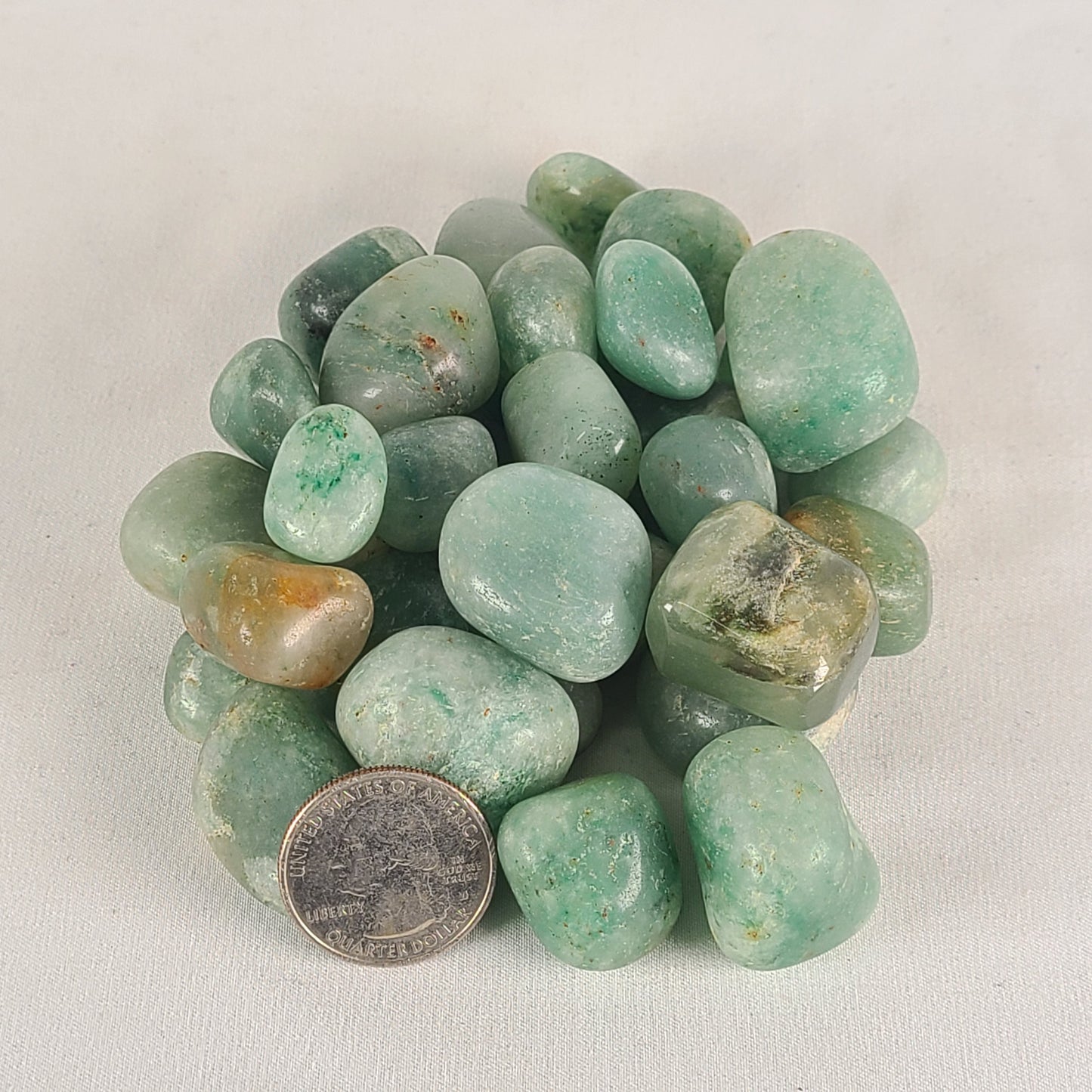 Tumbled Green Aventurine