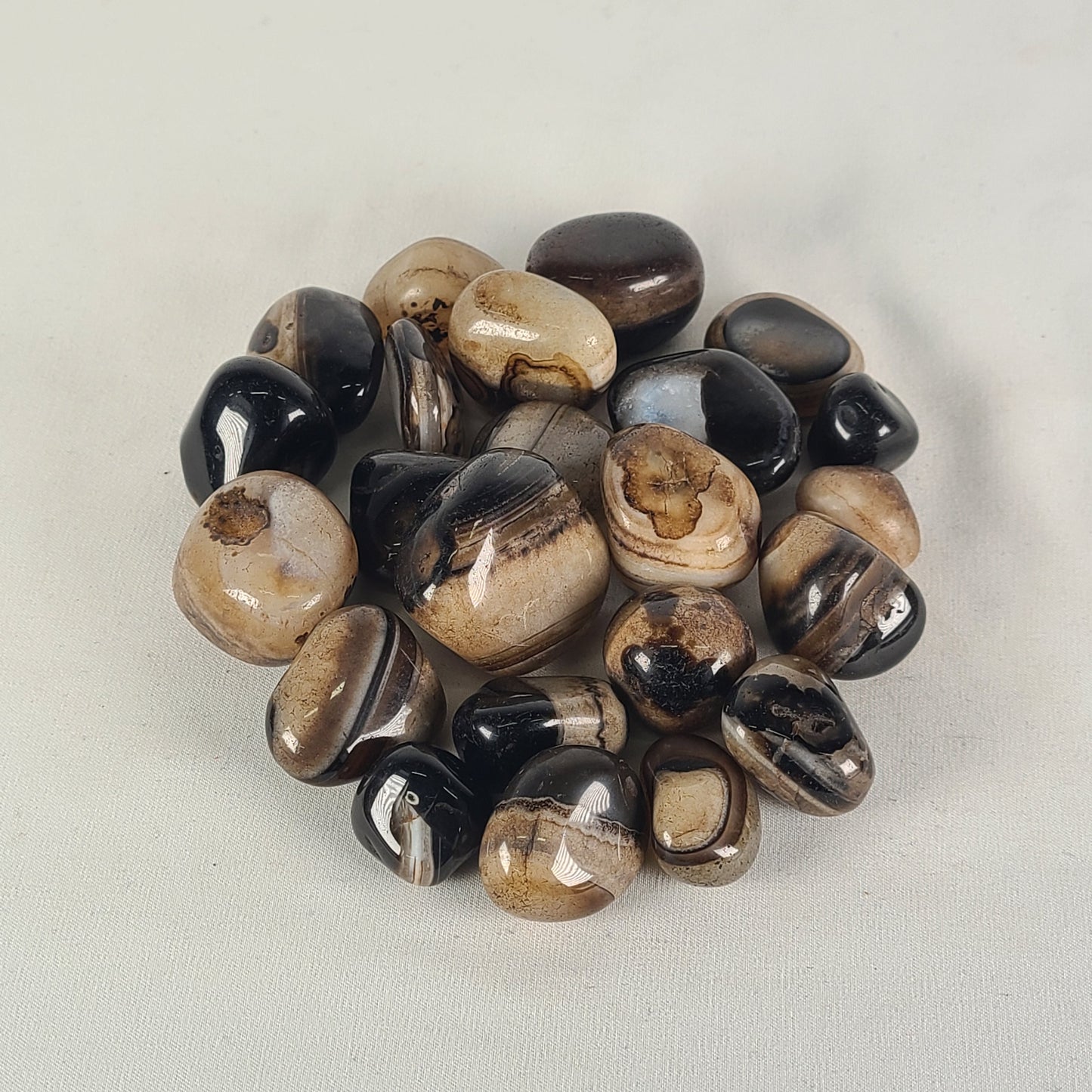 Tumbled Black Onyx