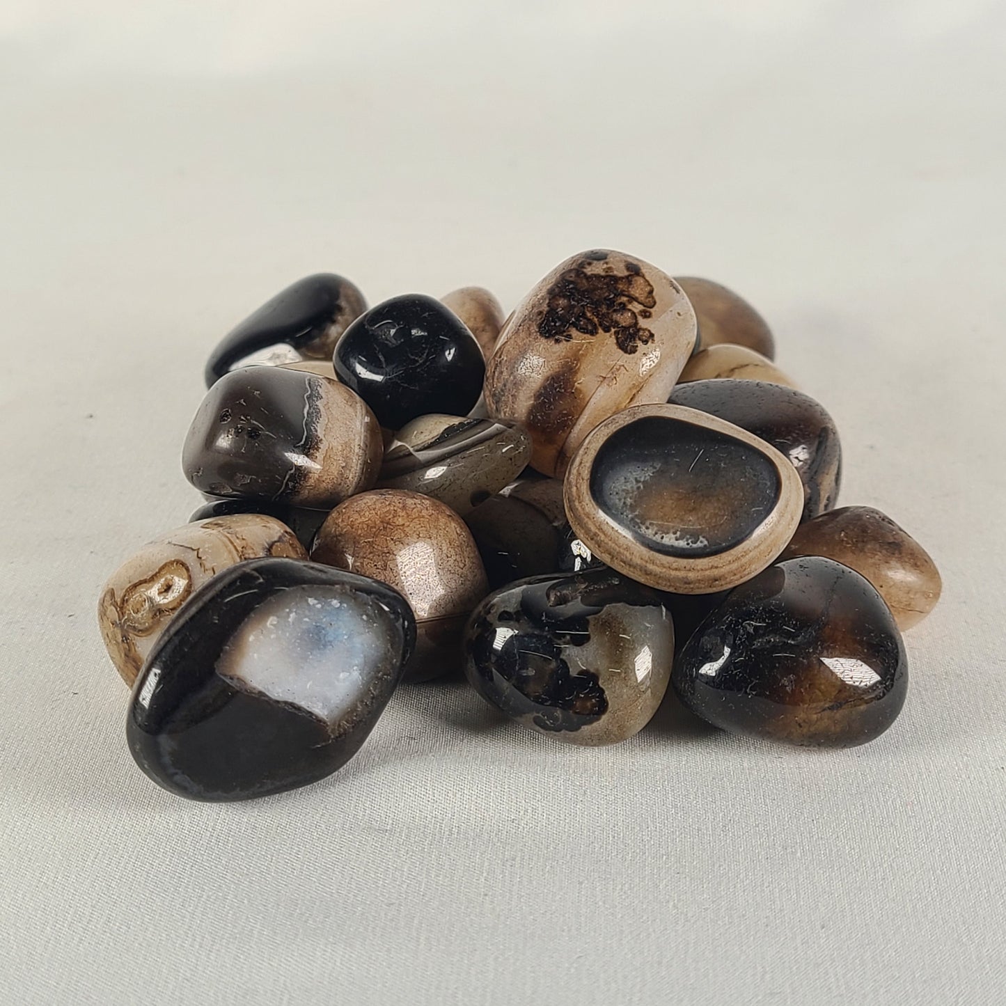 Tumbled Black Onyx