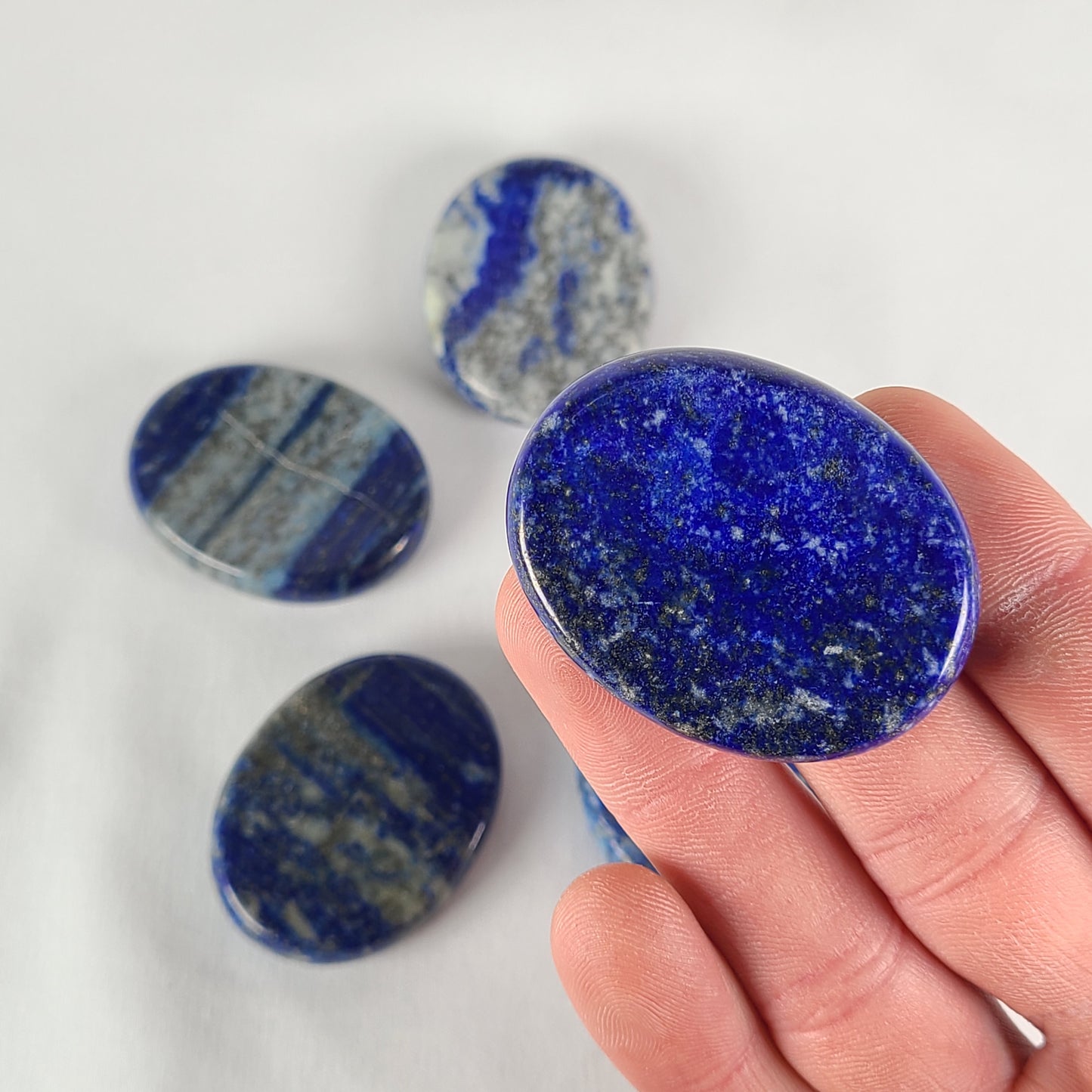 Lapis Lazuli Worry Stone
