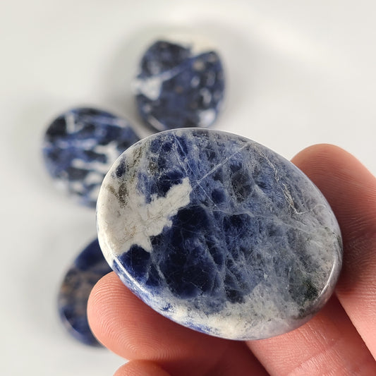 Sodalite Worry Stone