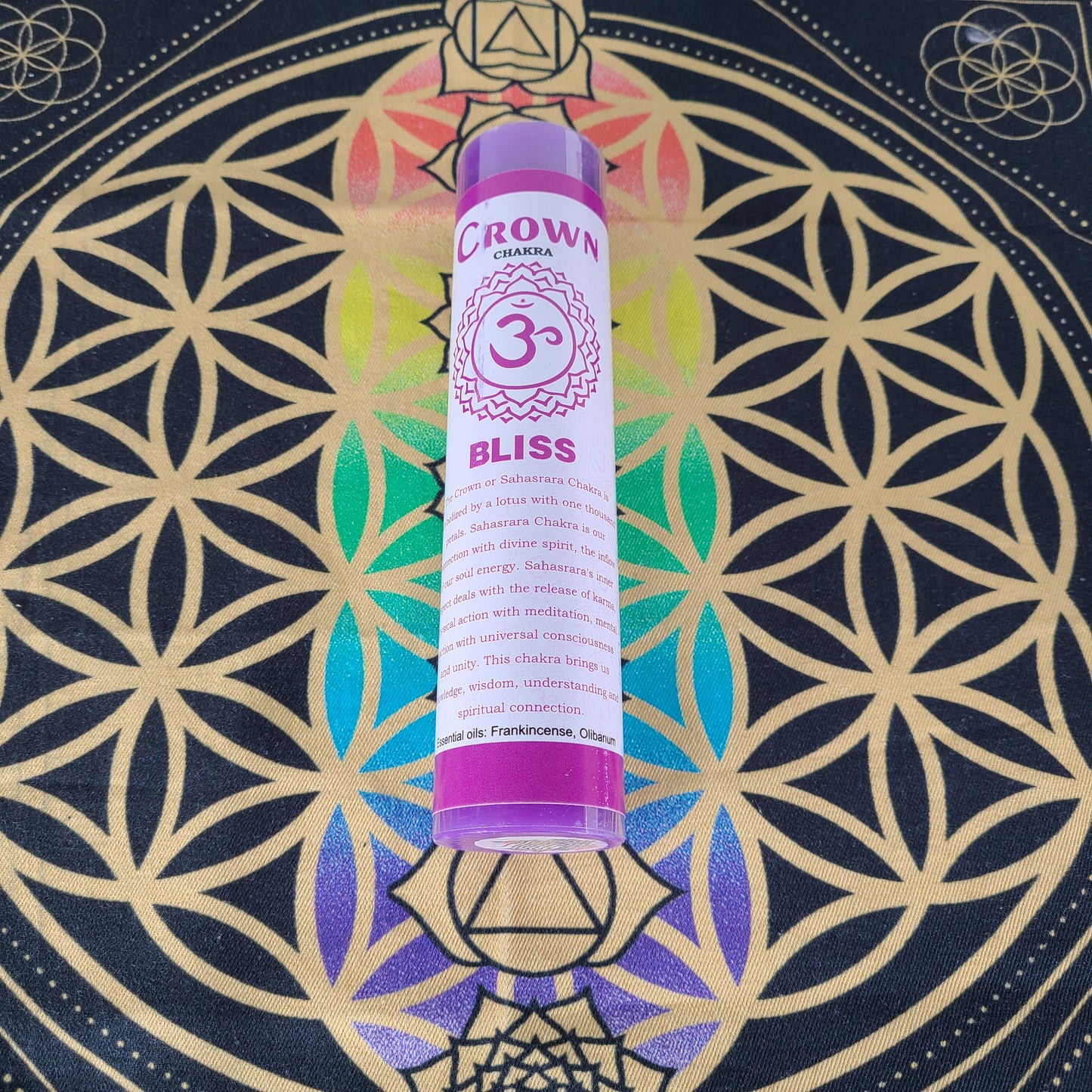 7" Crown Chakra Candle