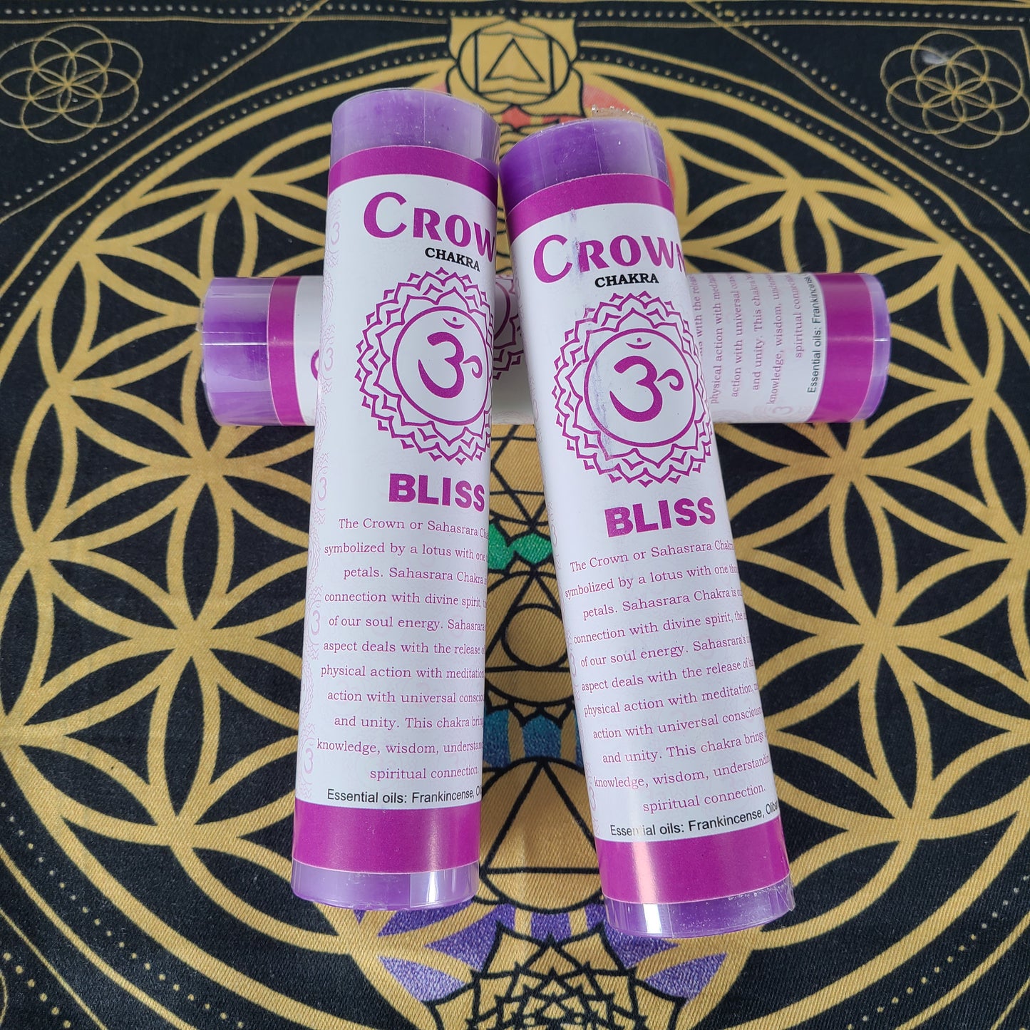 7" Crown Chakra Candle