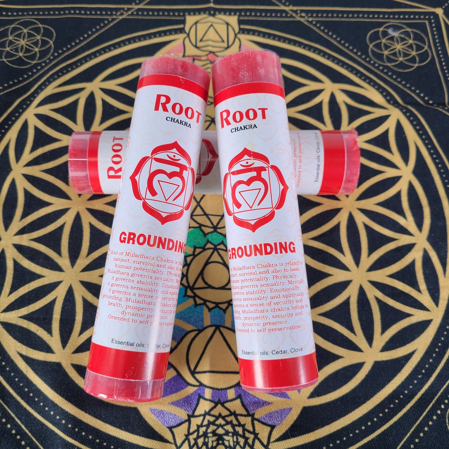 7" Root Chakra Candle