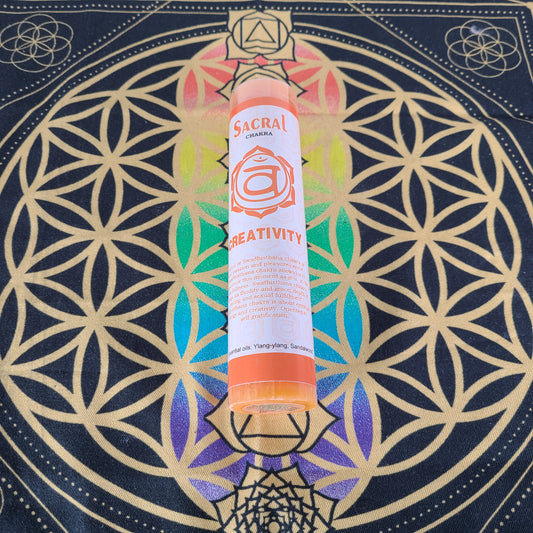7" Sacral Chakra Candle