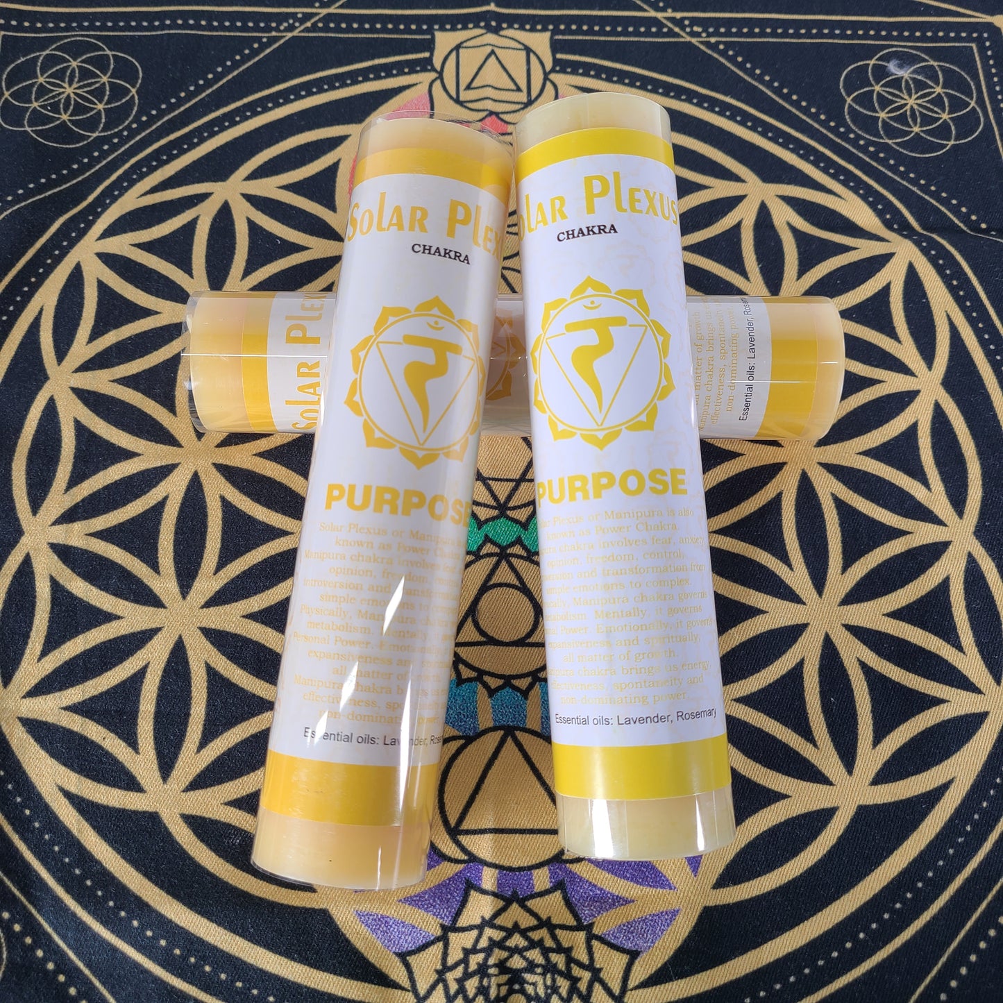 7" Solar Plexus Chakra Candle