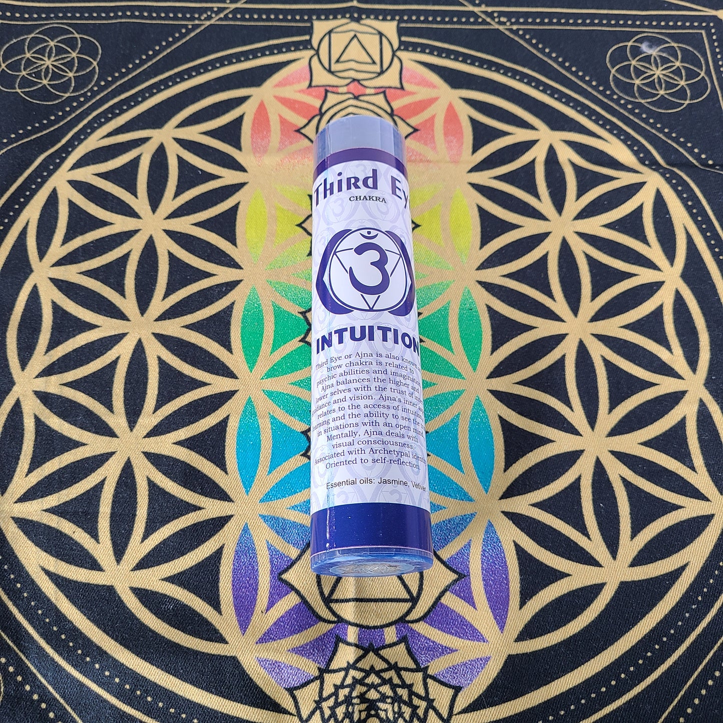 7" Third Eye Chakra Candle