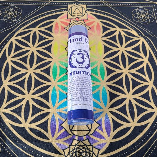 7" Third Eye Chakra Candle