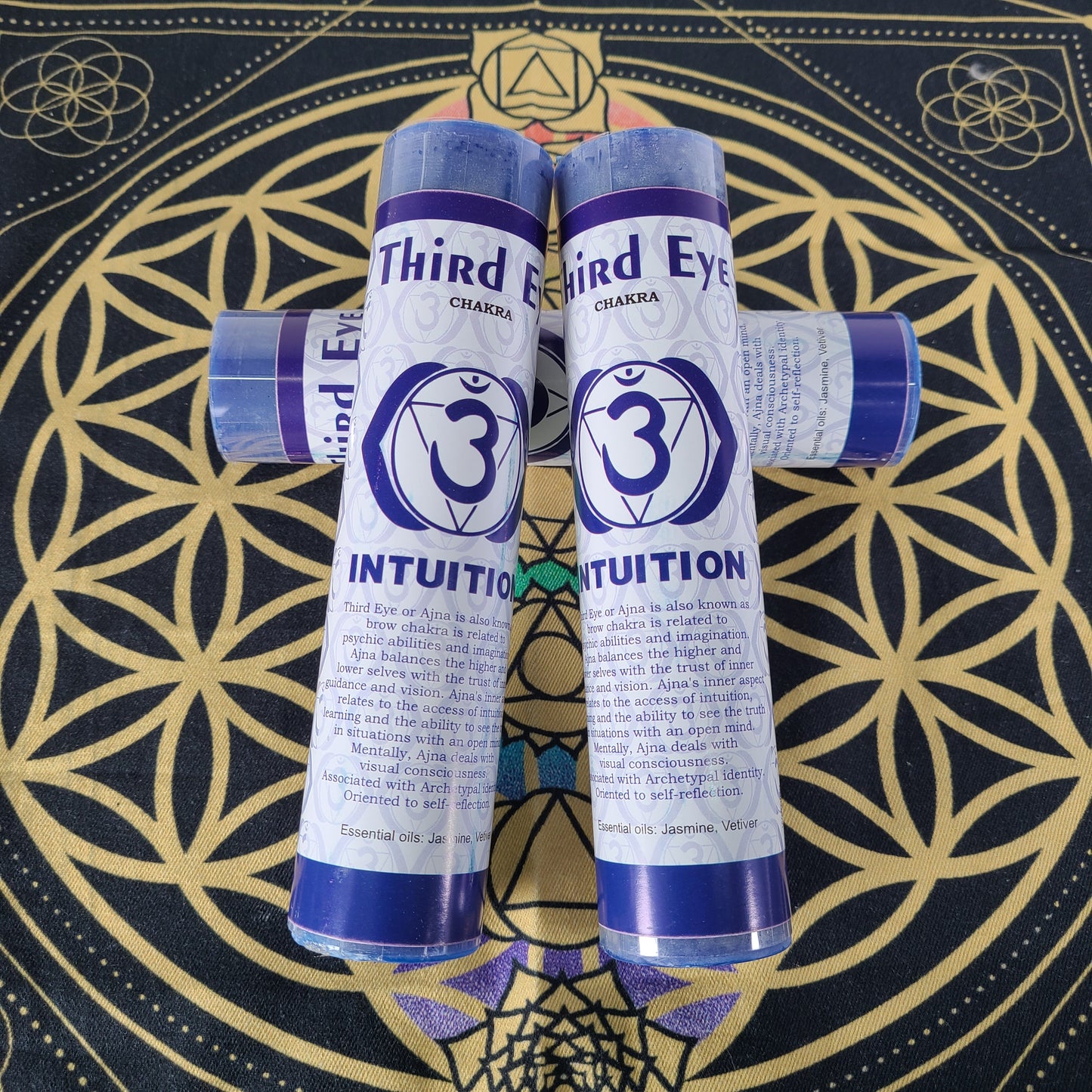 7" Third Eye Chakra Candle