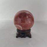 Red Calcite Sphere