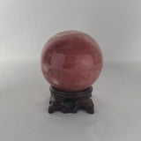 Red Calcite Sphere