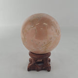 Strawberry Calcite Sphere