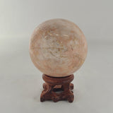 Strawberry Calcite Sphere