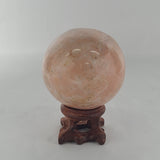 Strawberry Calcite Sphere