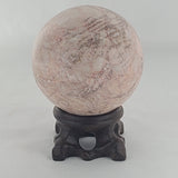 Strawberry Calcite Sphere