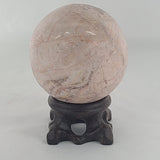 Strawberry Calcite Sphere