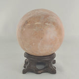 Strawberry Calcite Sphere