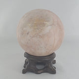 Strawberry Calcite Sphere