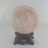 Strawberry Calcite Sphere