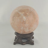 Strawberry Calcite Sphere