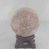 Strawberry Calcite Sphere