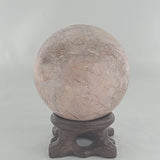 Strawberry Calcite Sphere