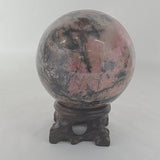 Rhodonite Sphere