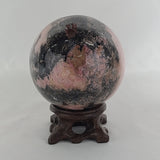 Rhodonite Sphere