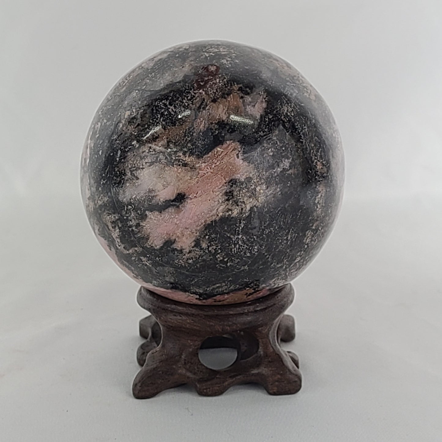 Rhodonite Sphere