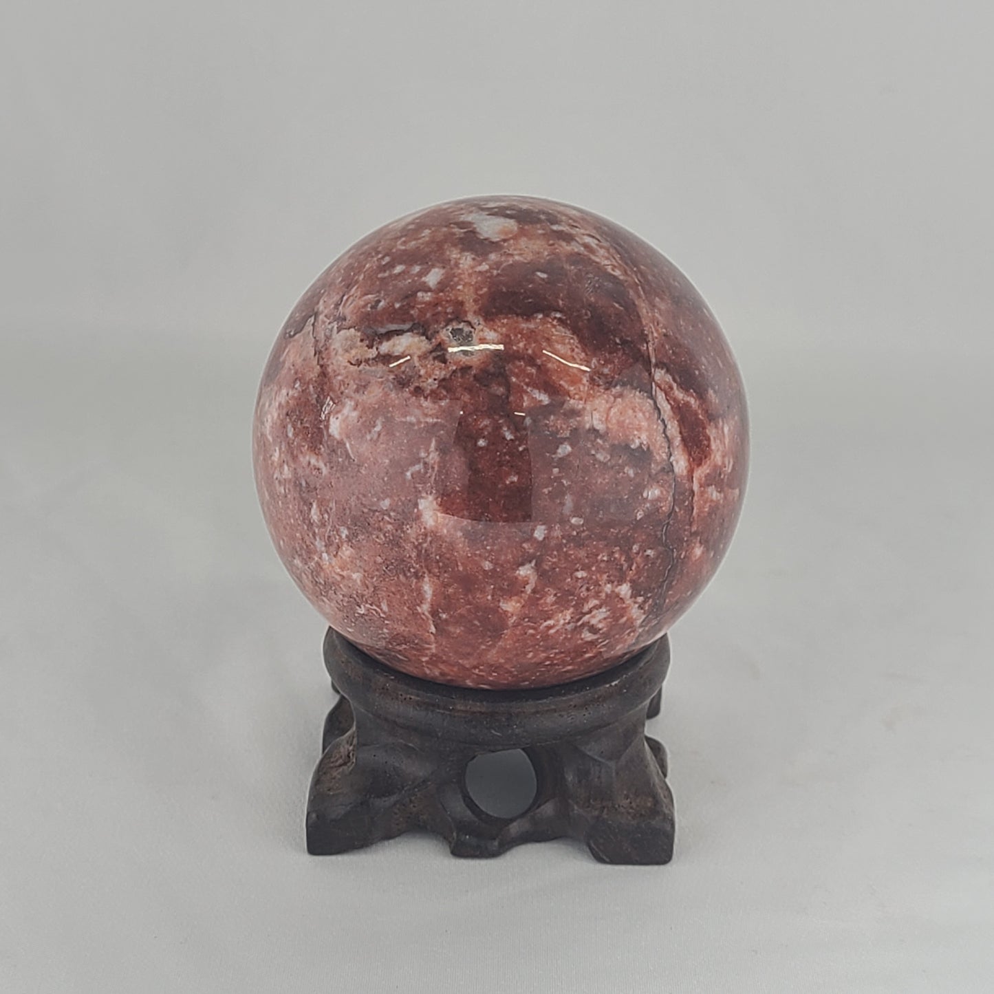 Red Jasper Sphere