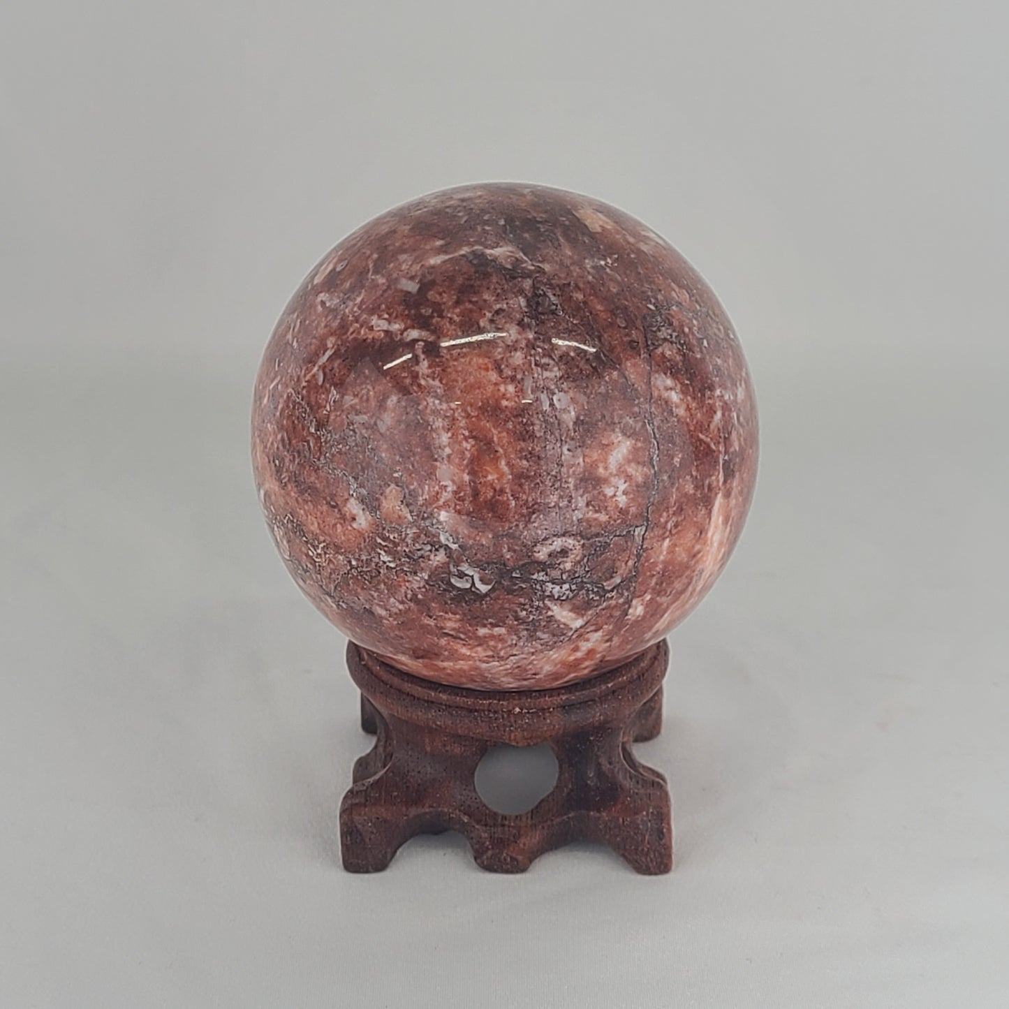 Red Jasper Sphere