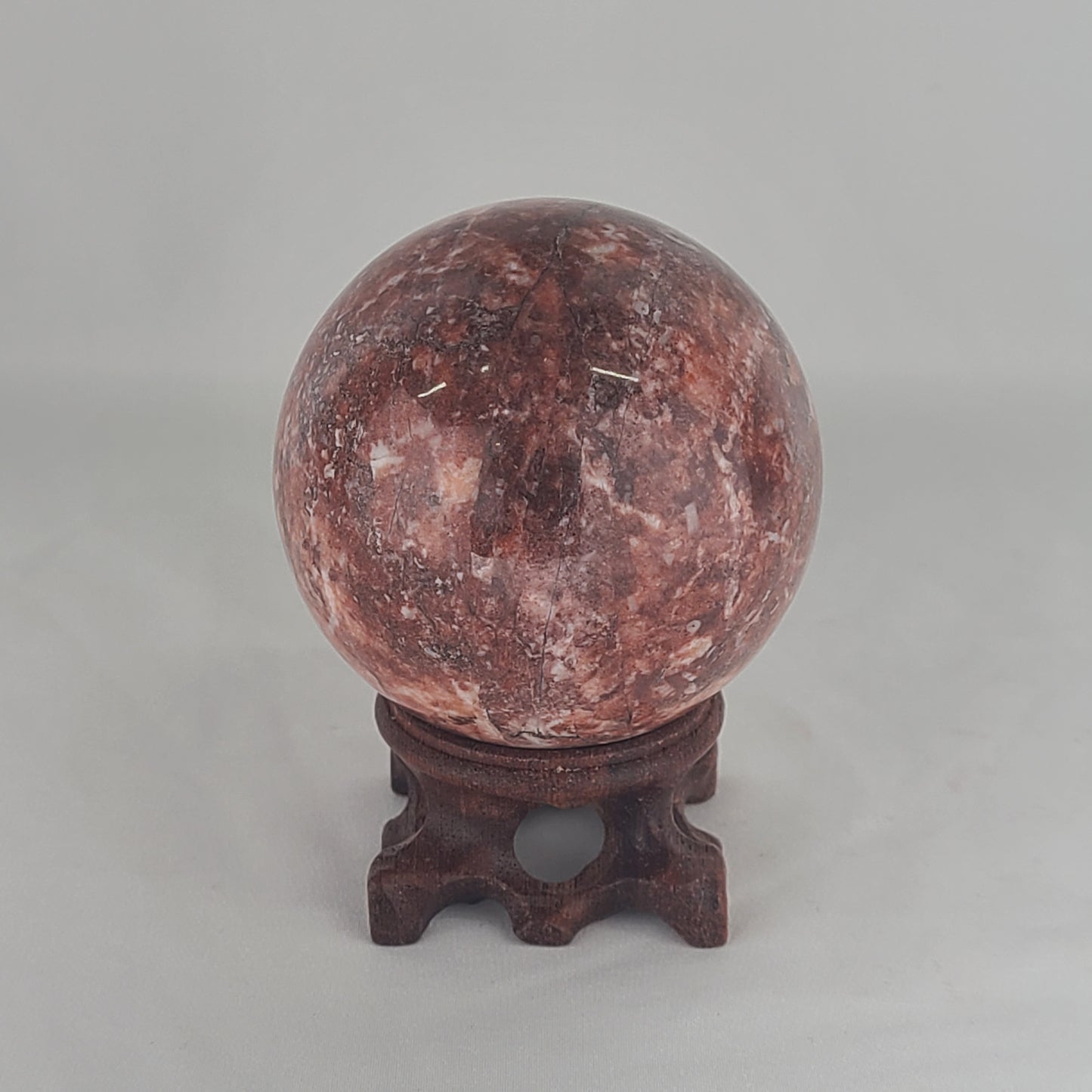 Red Jasper Sphere