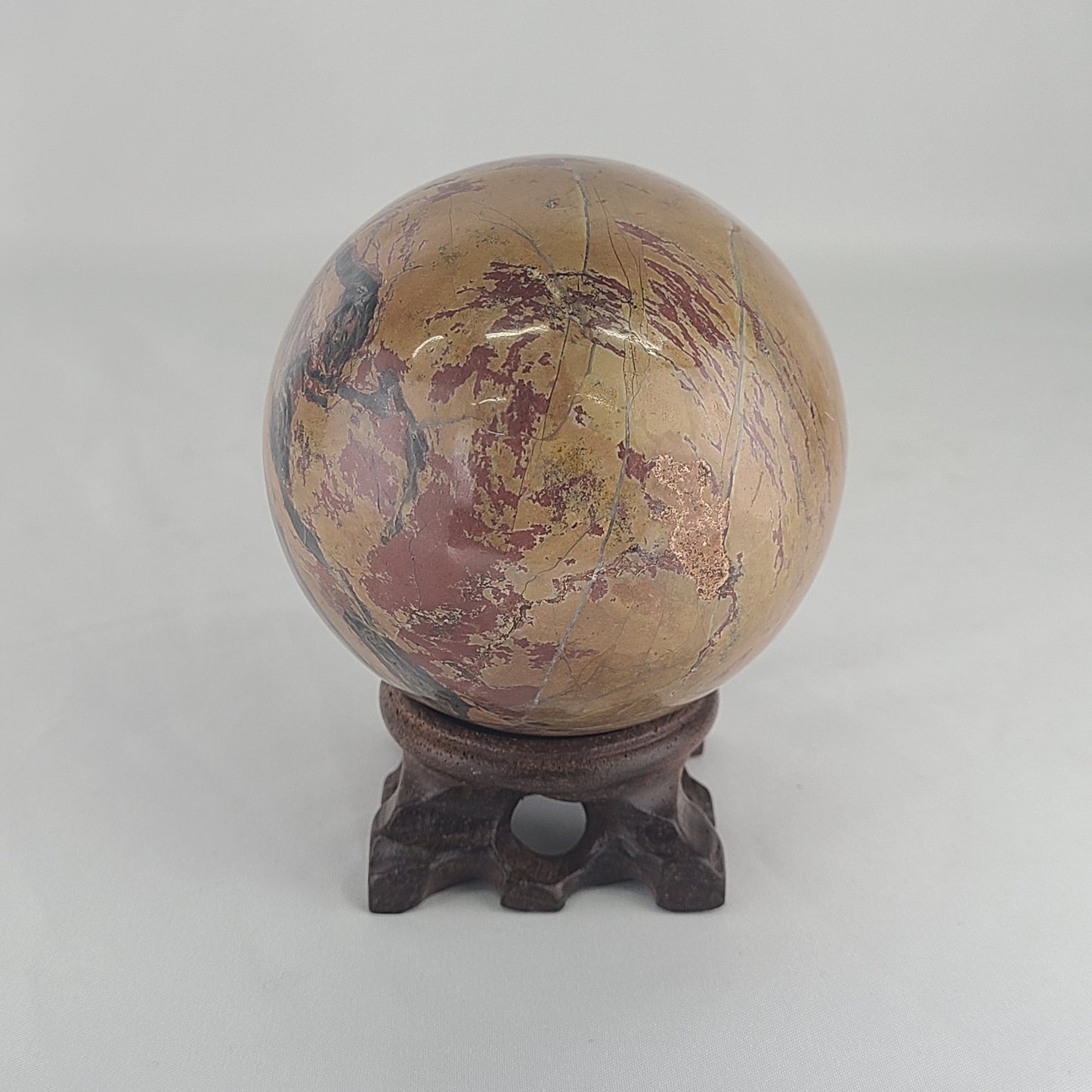 Tiger Iron Jasper Sphere