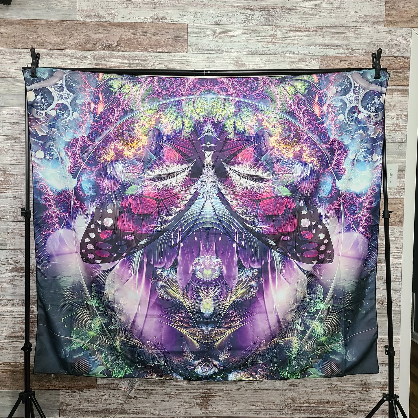 Trippy Butterfly Tapestry