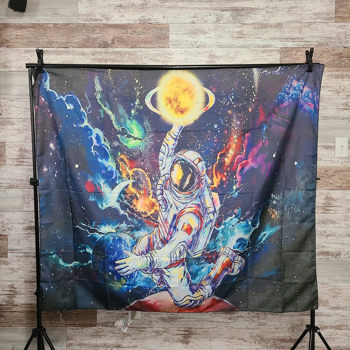 Psychedelic Astronaut Tapestry