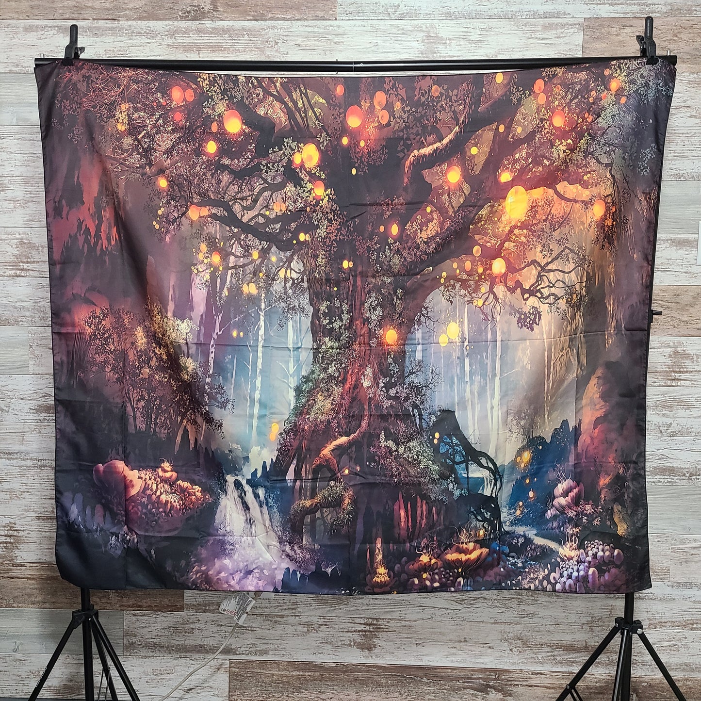 Red Forest Tapestry