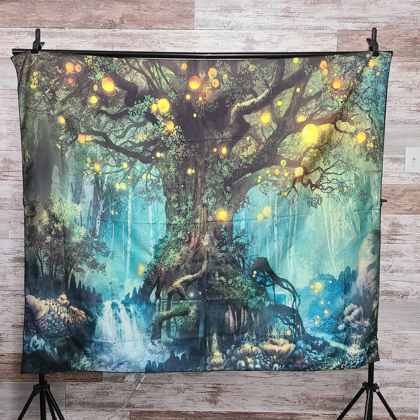 Green Forest Tapestry