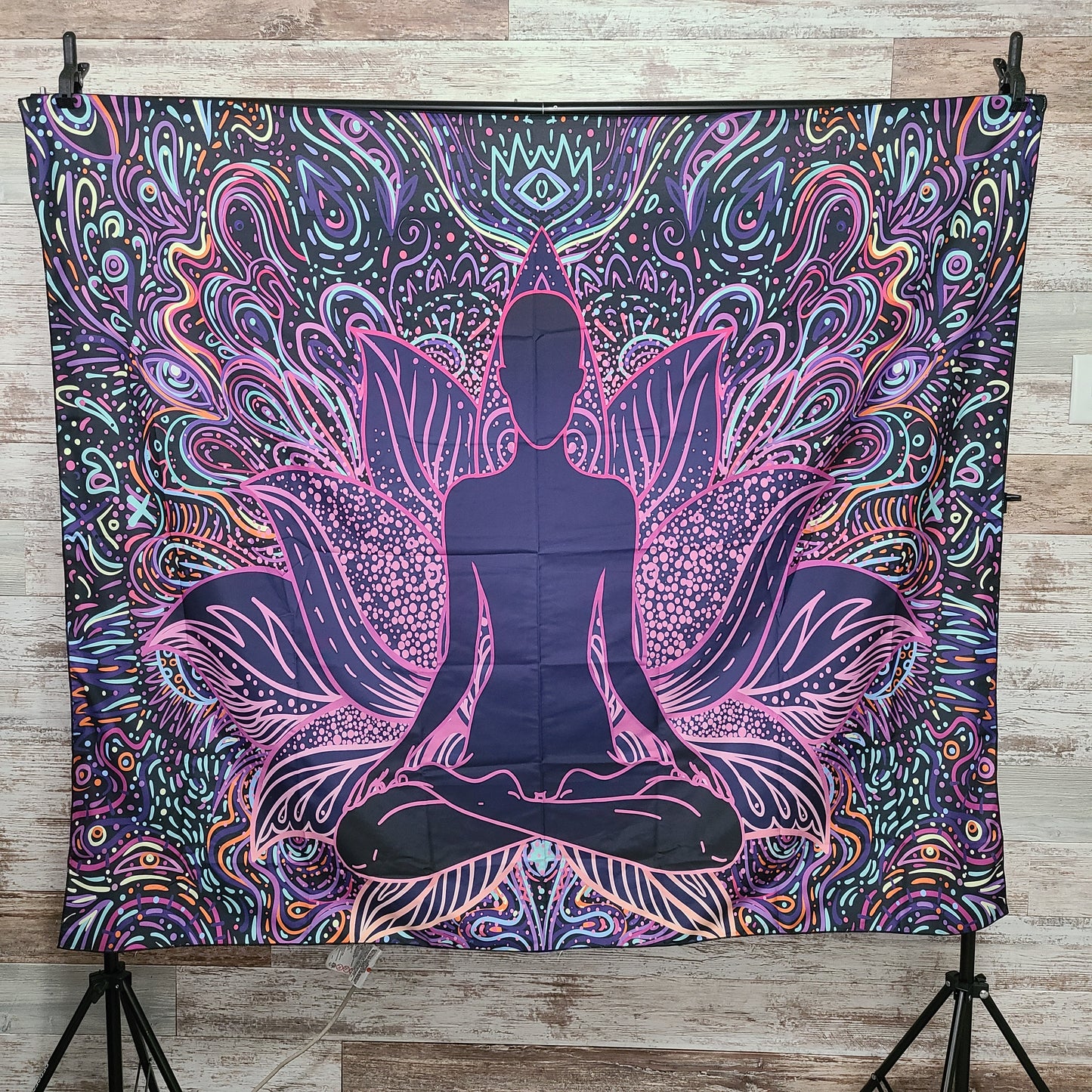 Psychedelic Meditation Tapestry