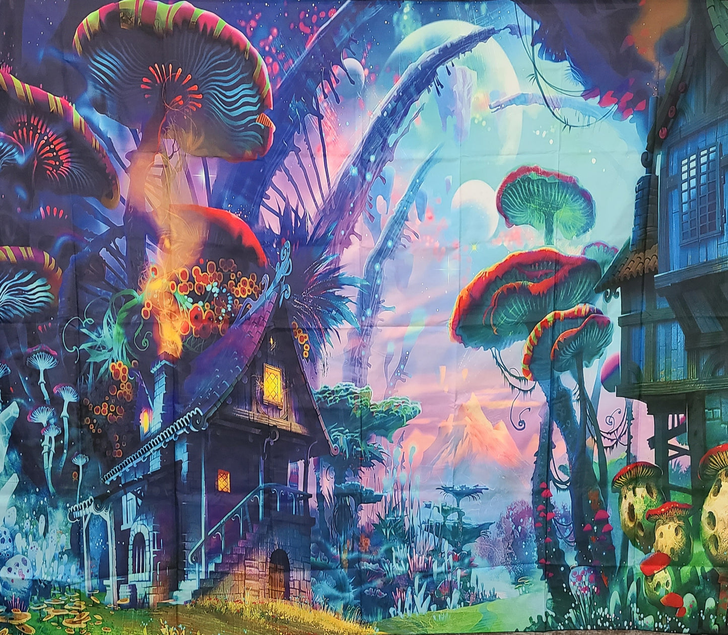 Gnome Village Tapestry