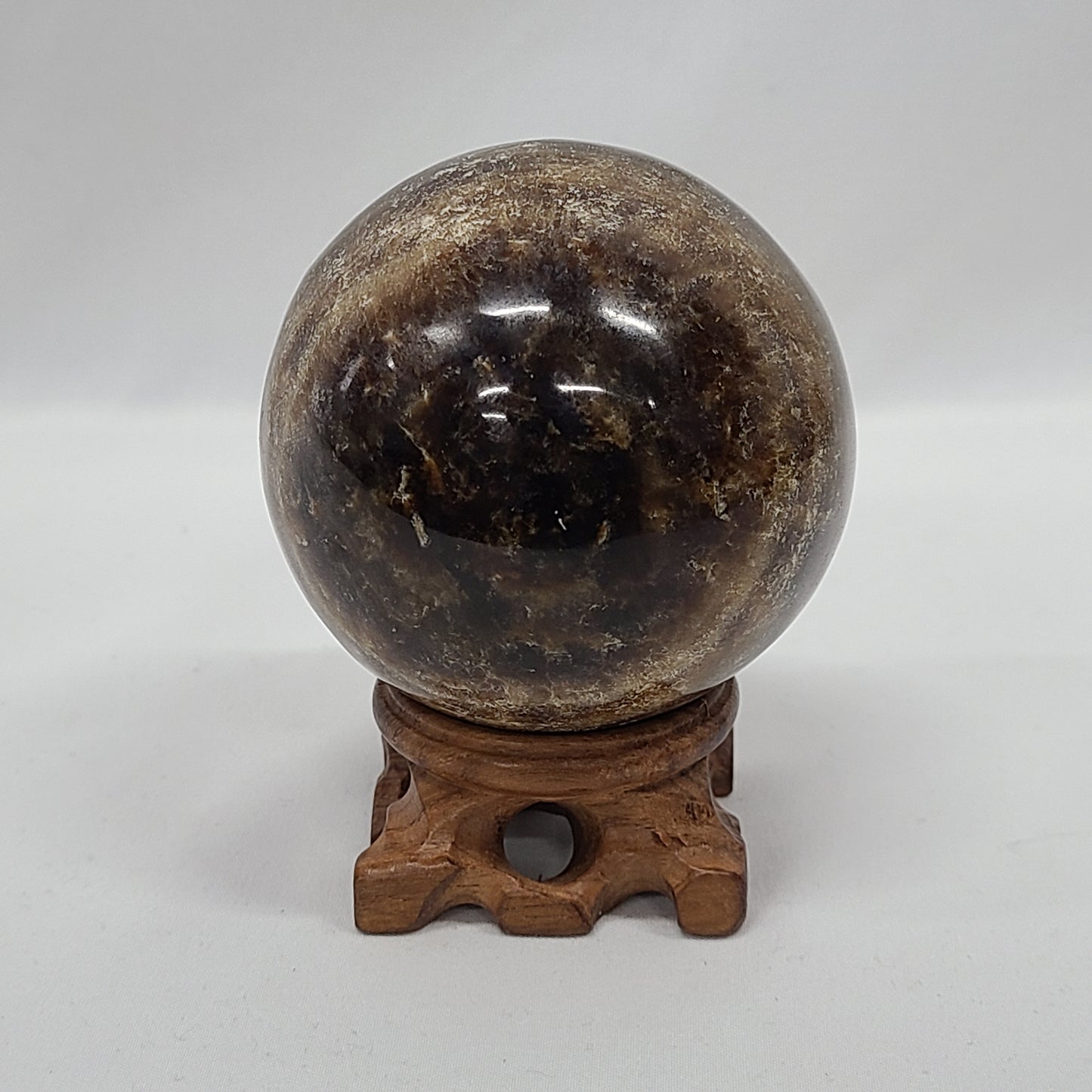 Chocolate Calcite Sphere