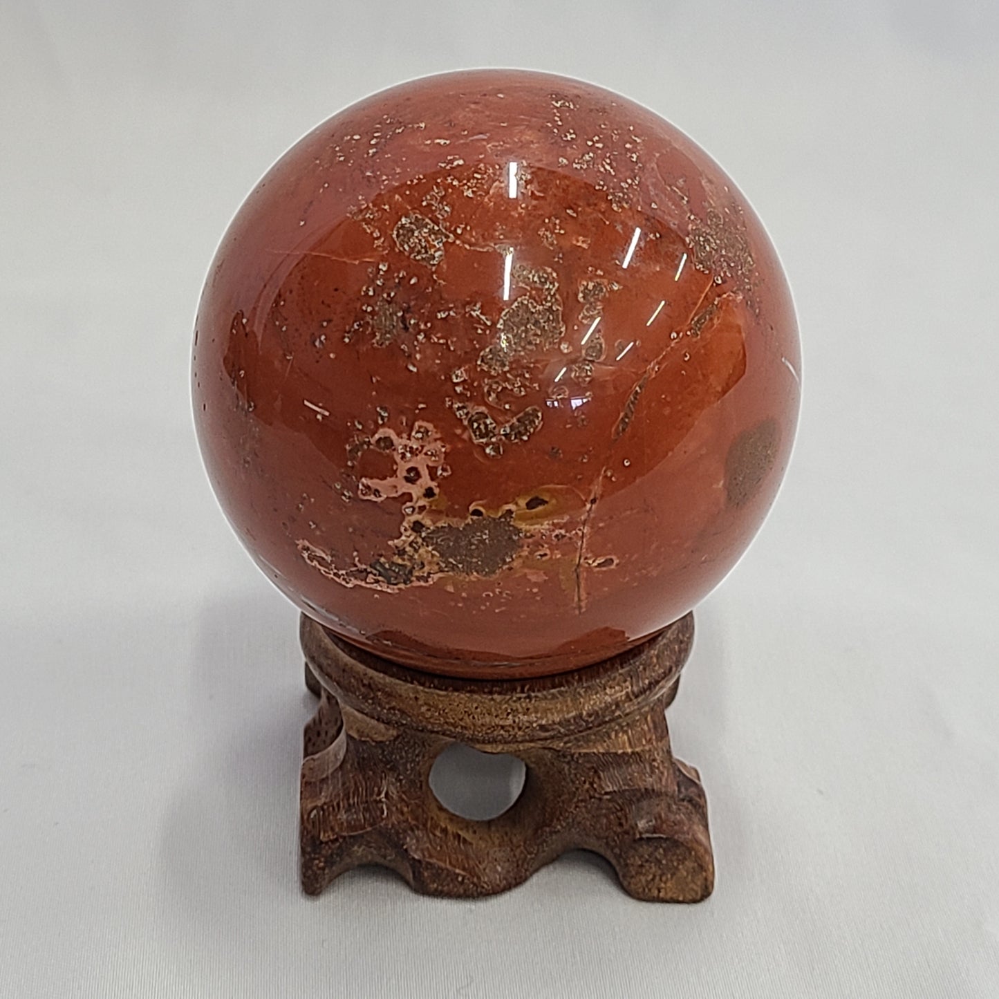 Red Jasper Sphere